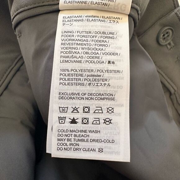 J. Lindeberg Men’s  Ellot Golf  Pants in Volcanic Ash Size 36x 32 NEW srp $155 - Picture 10 of 11